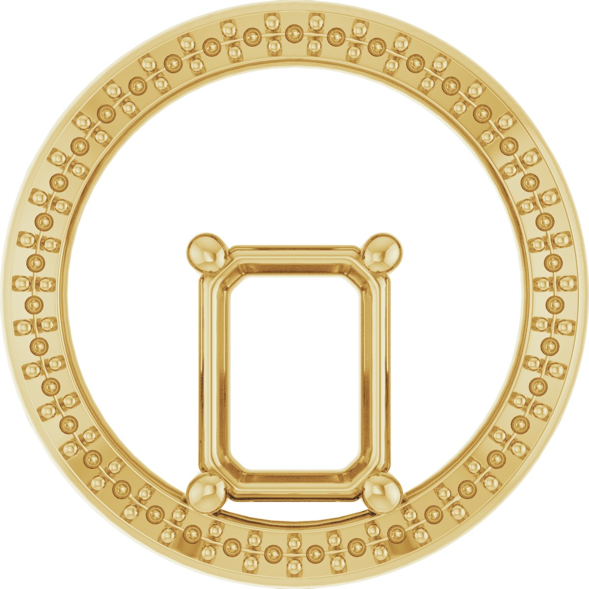 Accented Circle Pendant
