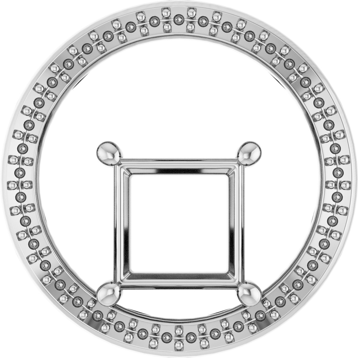 Accented Circle Pendant