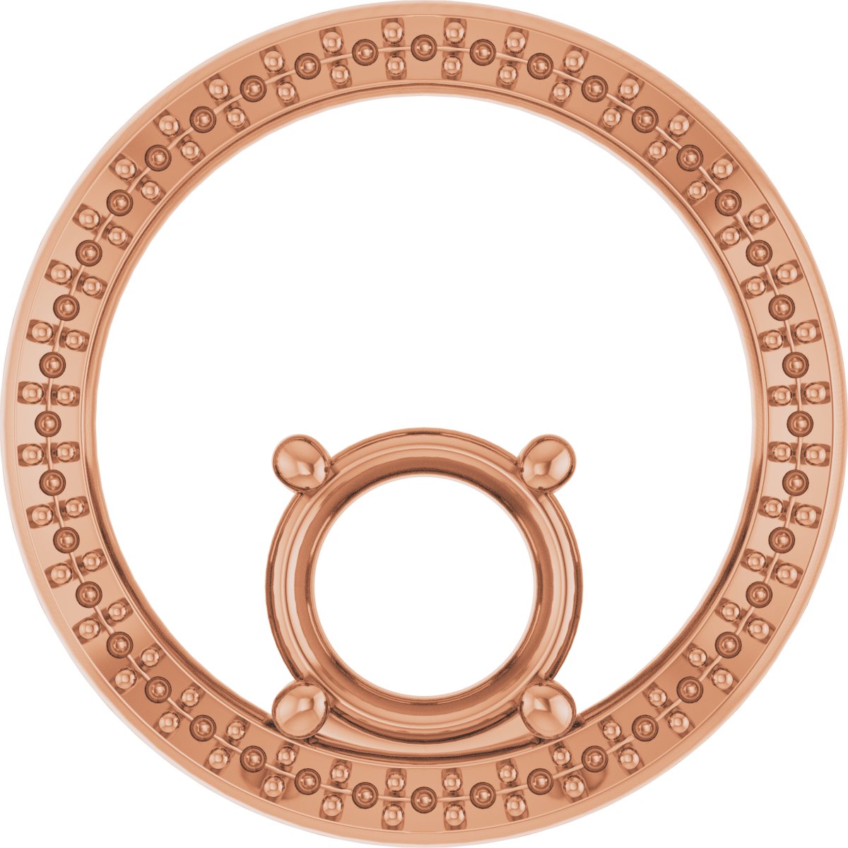 Accented Circle Pendant