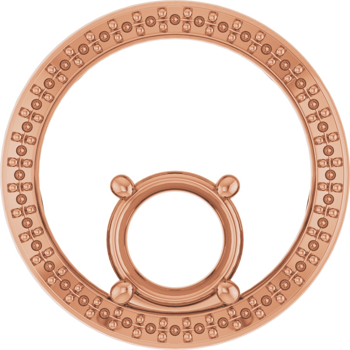 Accented Circle Pendant