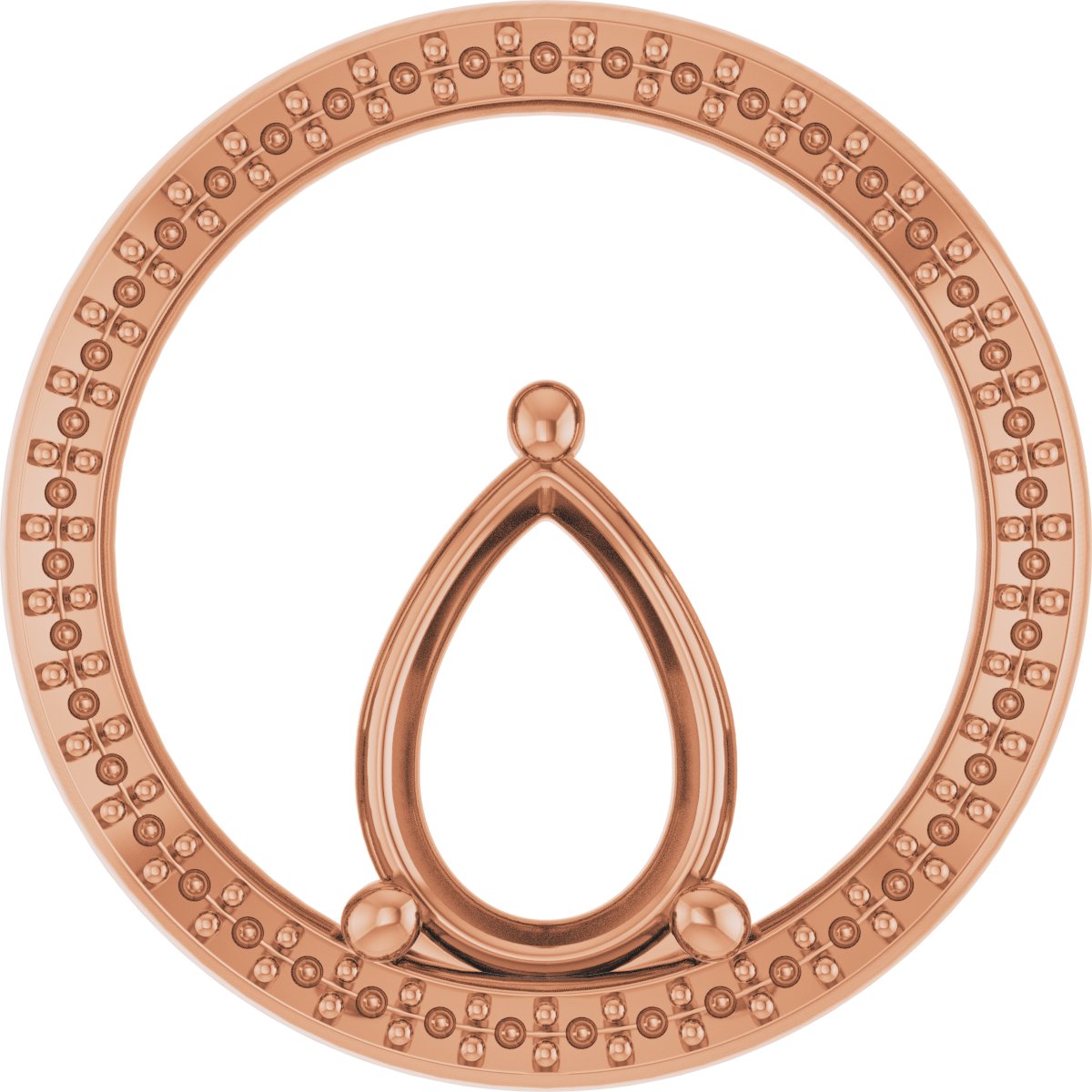 Accented Circle Pendant