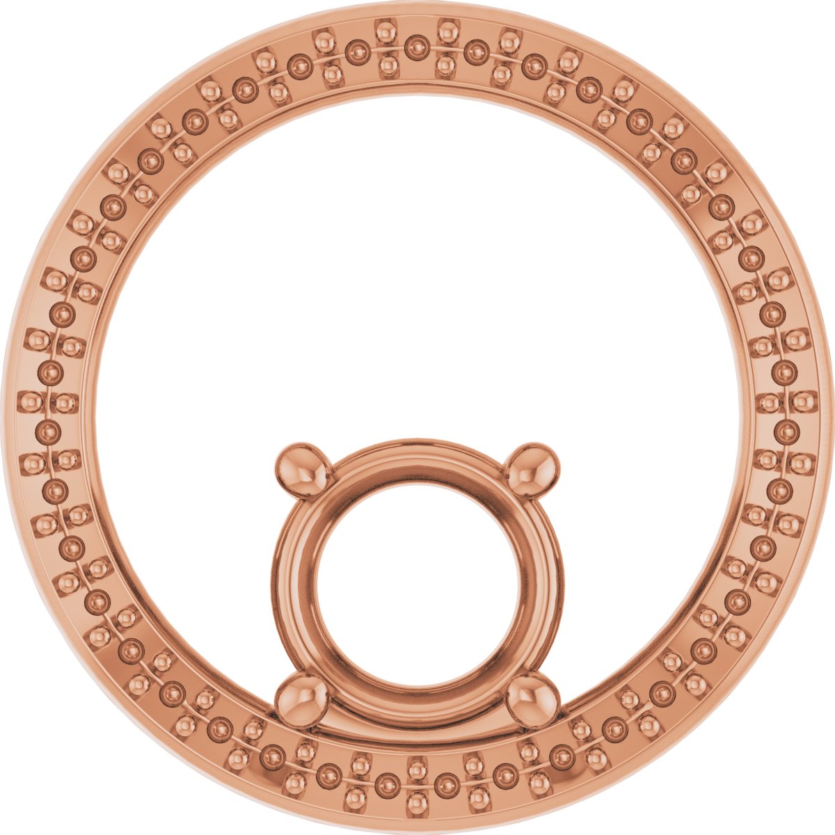 Accented Circle Pendant