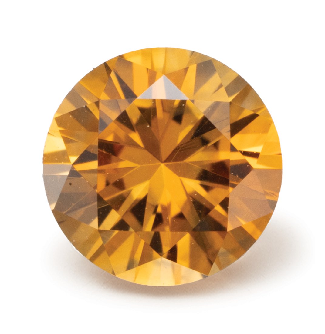 ROUND 0.39ct Natural Sapphire 