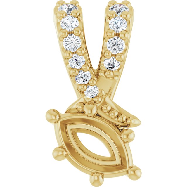 14k Yellow Gold