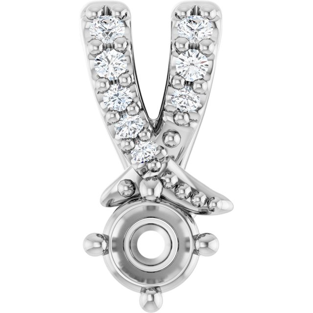 14k White Gold