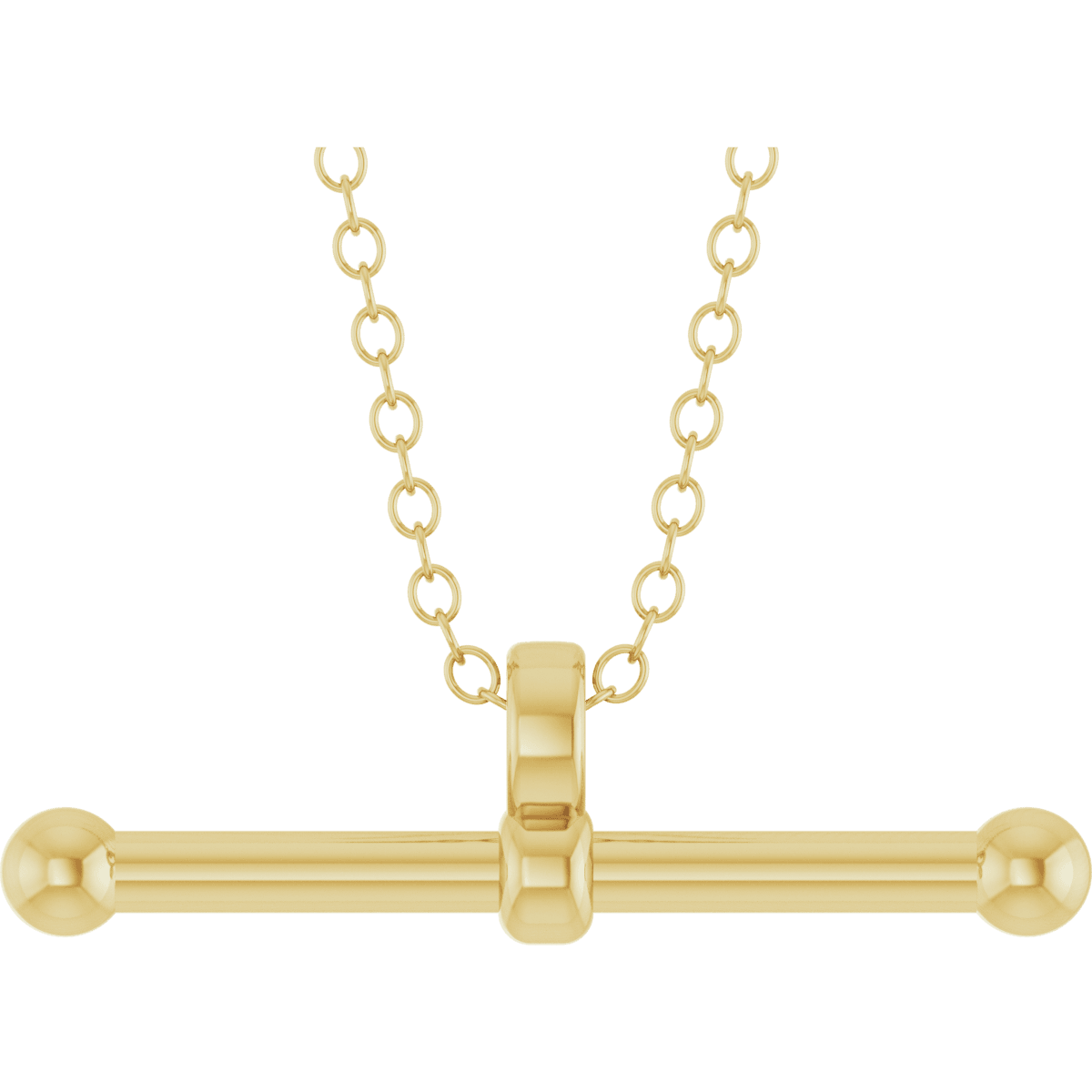 t bar necklace