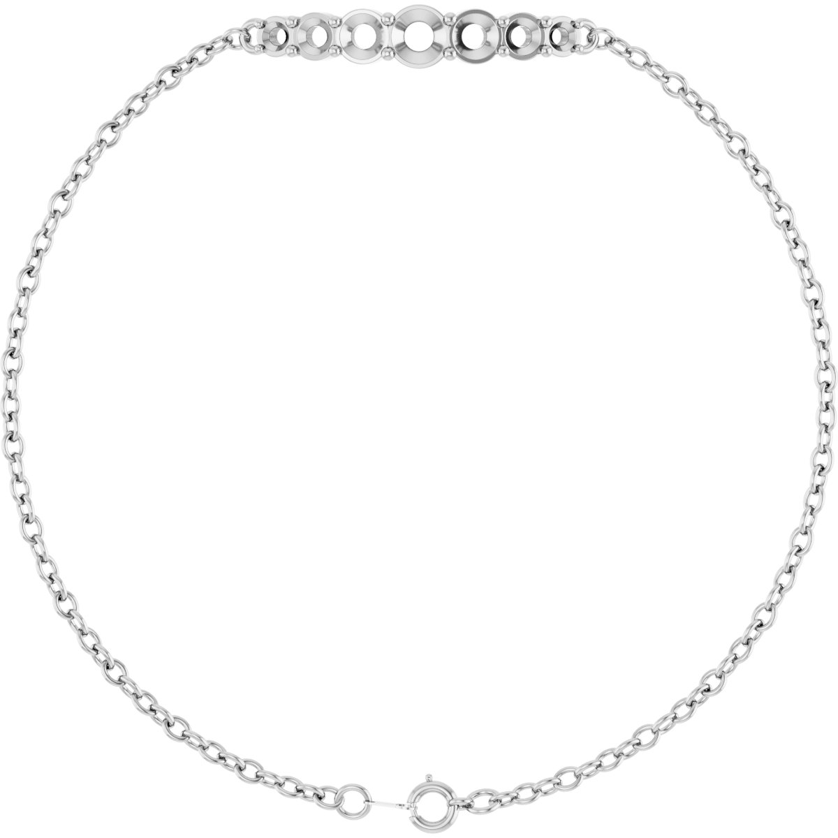 Graduated Link Bracelet