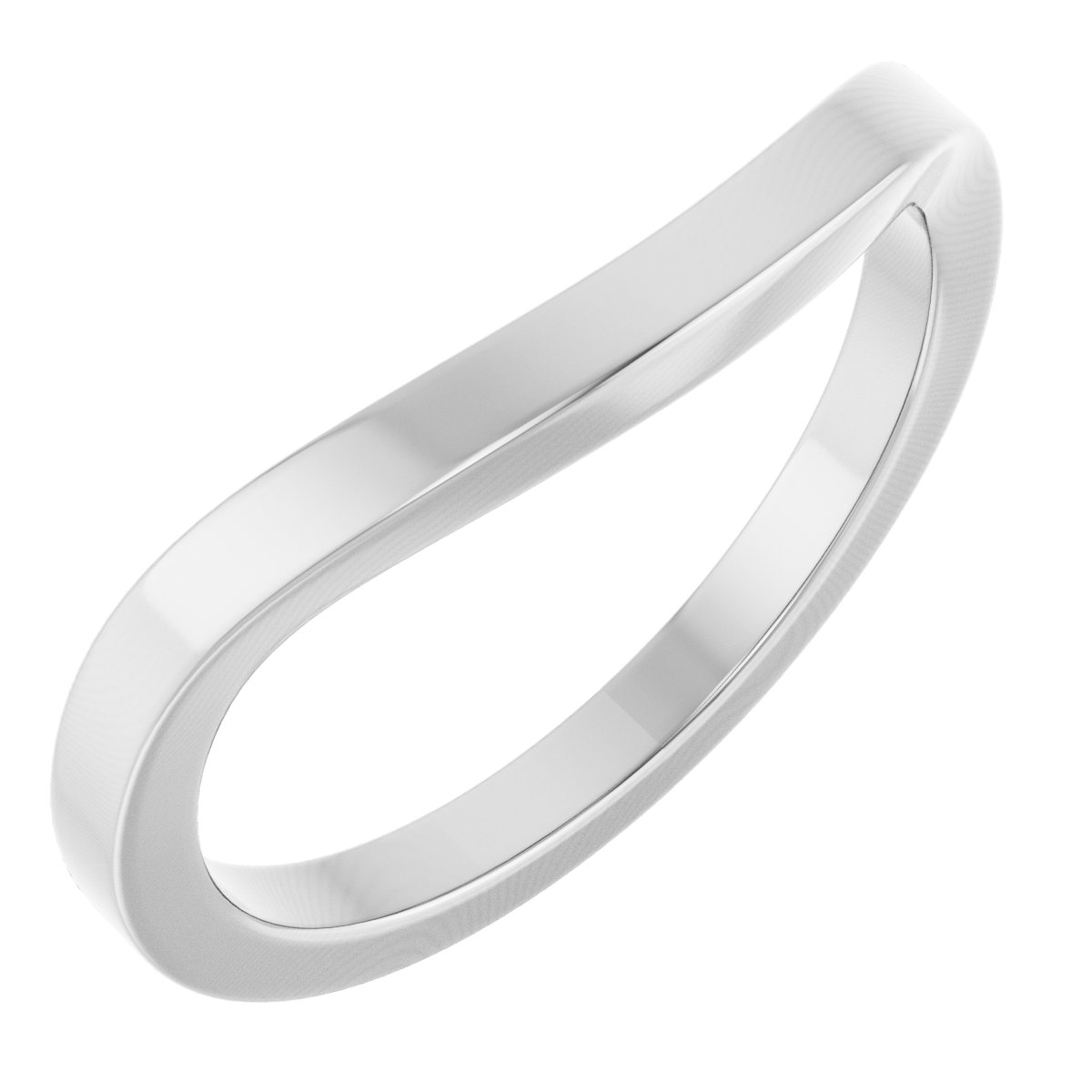 Half Bezel Solitaire Engagement Ring or Band