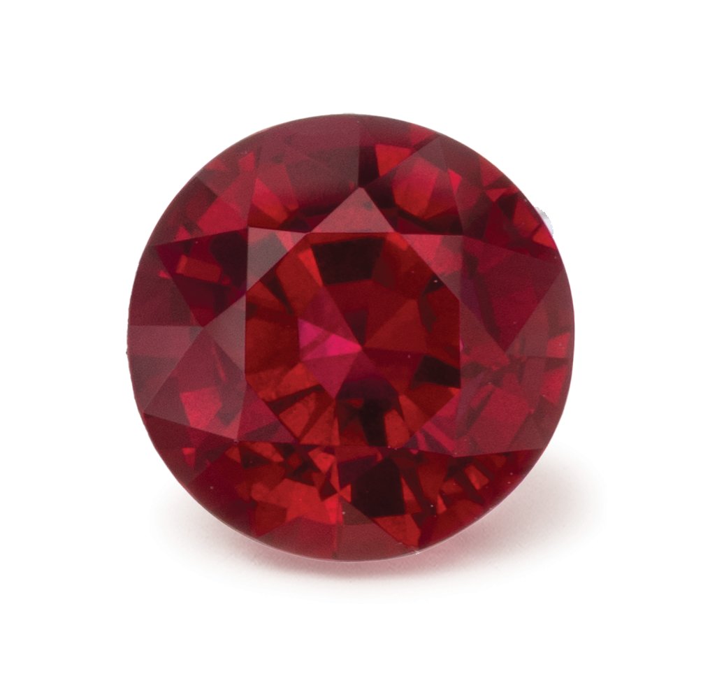 ROUND 1.08ct Natural Ruby