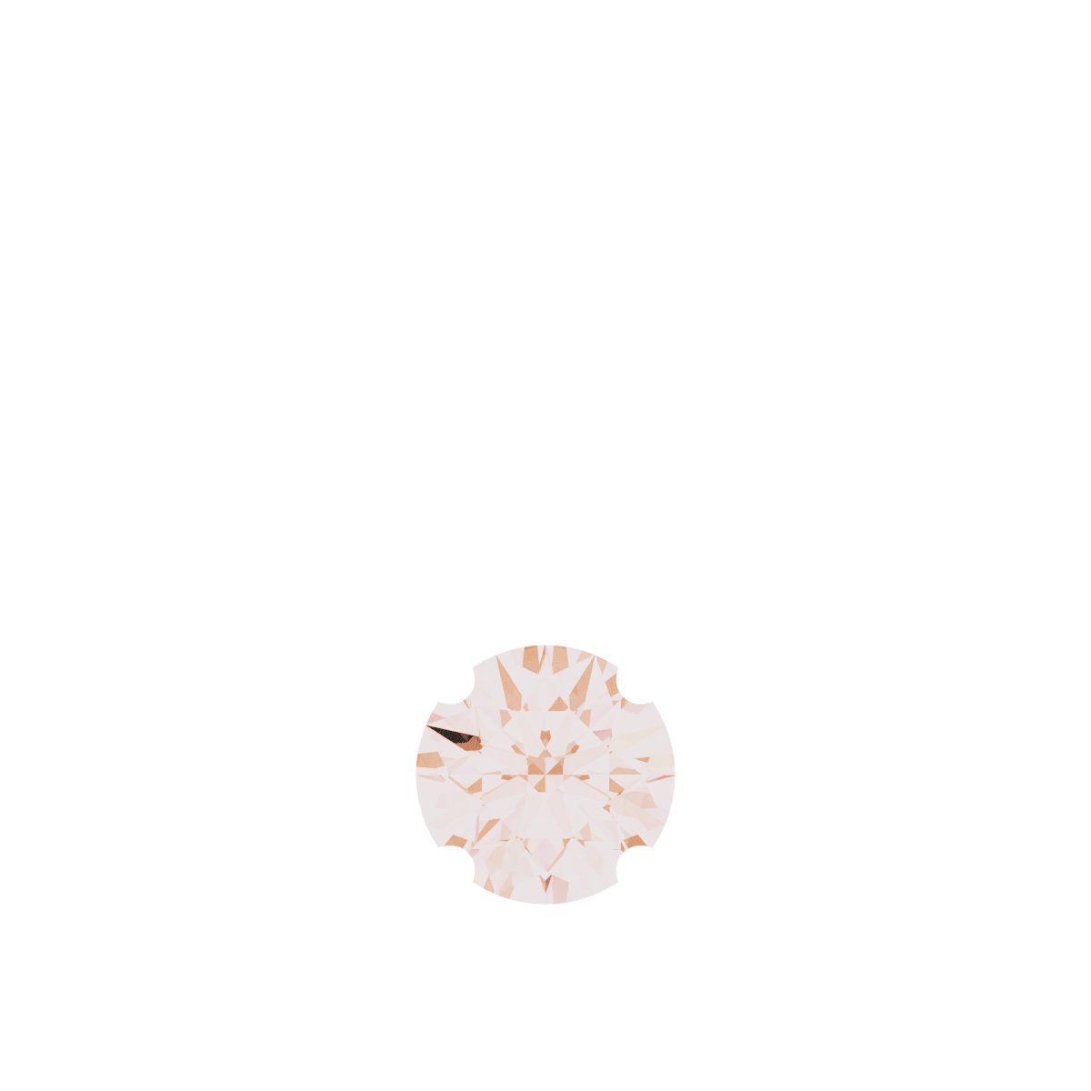 Solitaire Bezel-Style Charm/Pendant