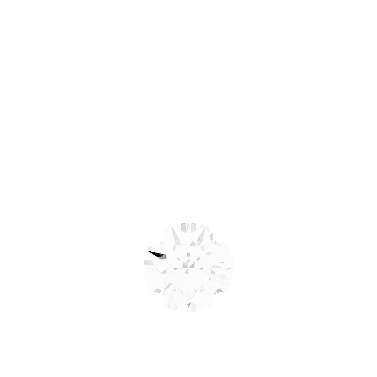 Solitaire Bezel-Style Charm/Pendant