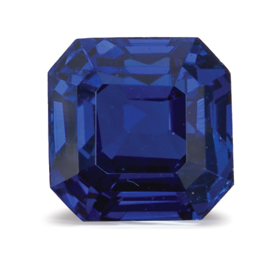 ASSCHER 1.09ct Natural Sapphire 