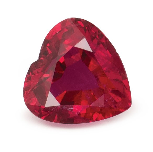 HEART 0.63ct Natural Ruby 
