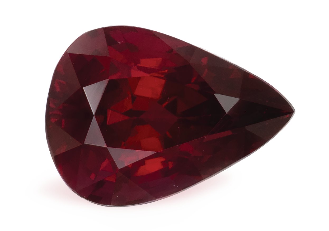 PEAR 2.02ct Natural Ruby