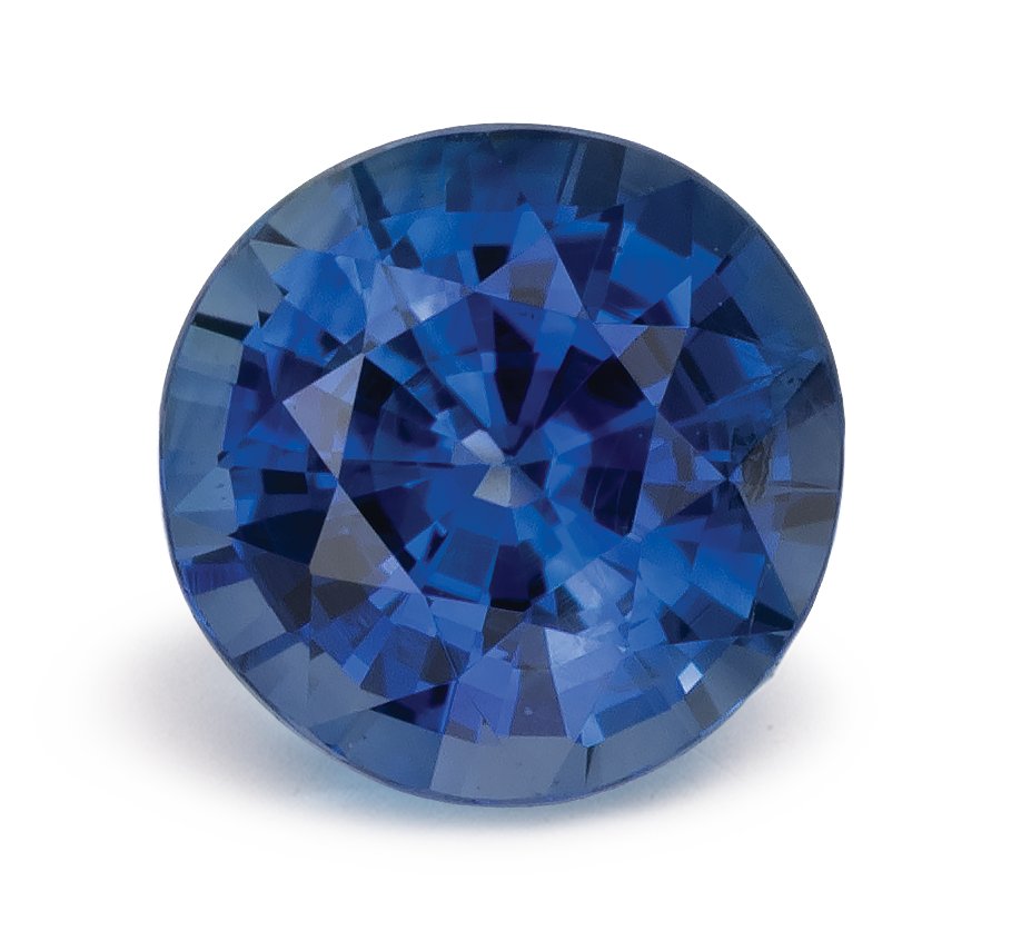 ROUND 0.93ct Natural Sapphire