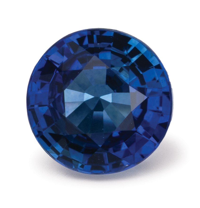 ROUND 0.88ct Natural Sapphire
