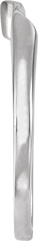 14K Yellow Gold Matching Band for 6.5 mm Round 