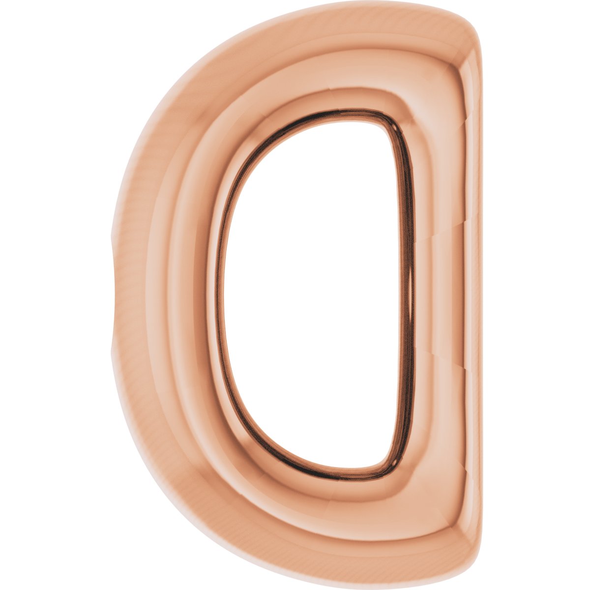 Accented D-Shape Slide Bail