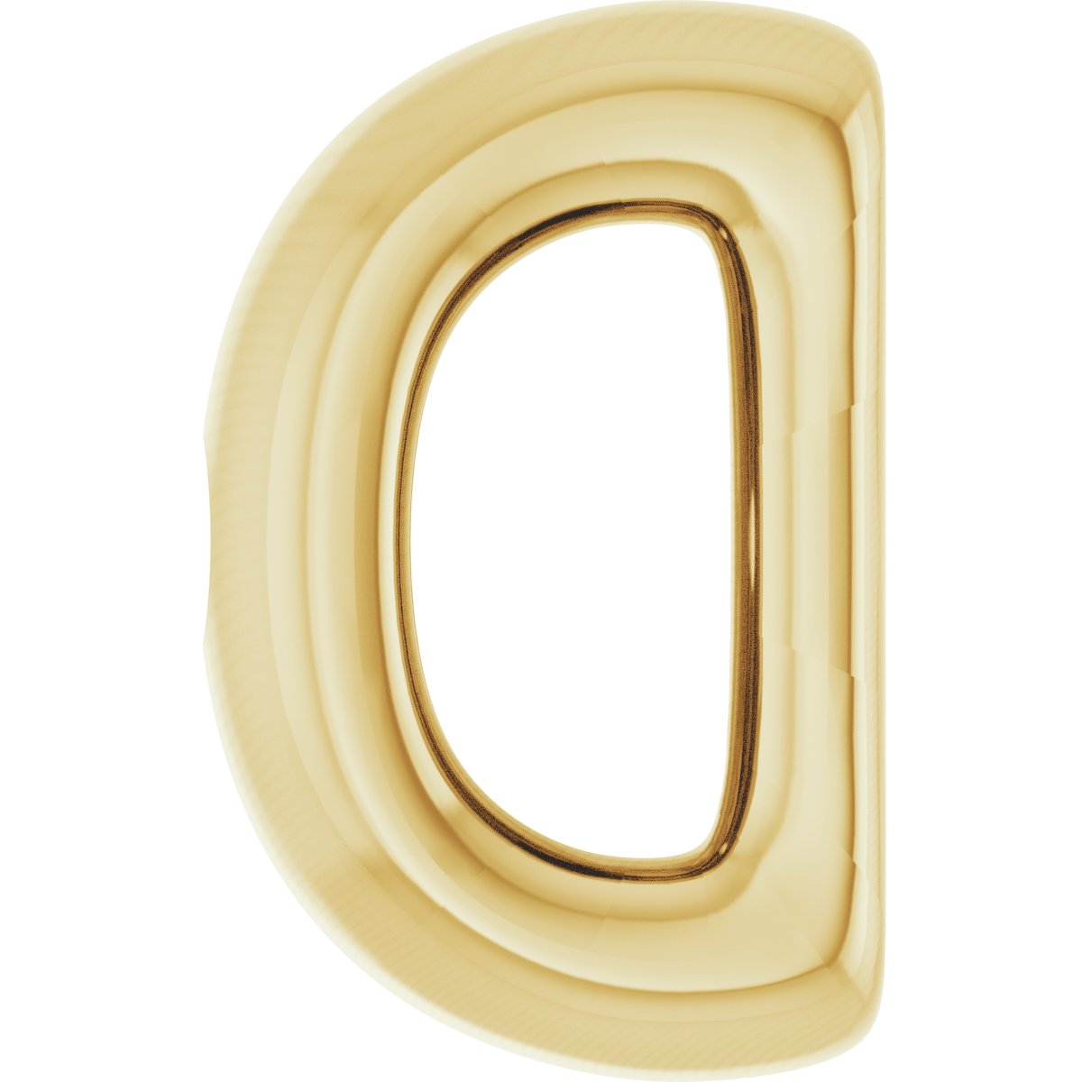 Accented D-Shape Slide Bail