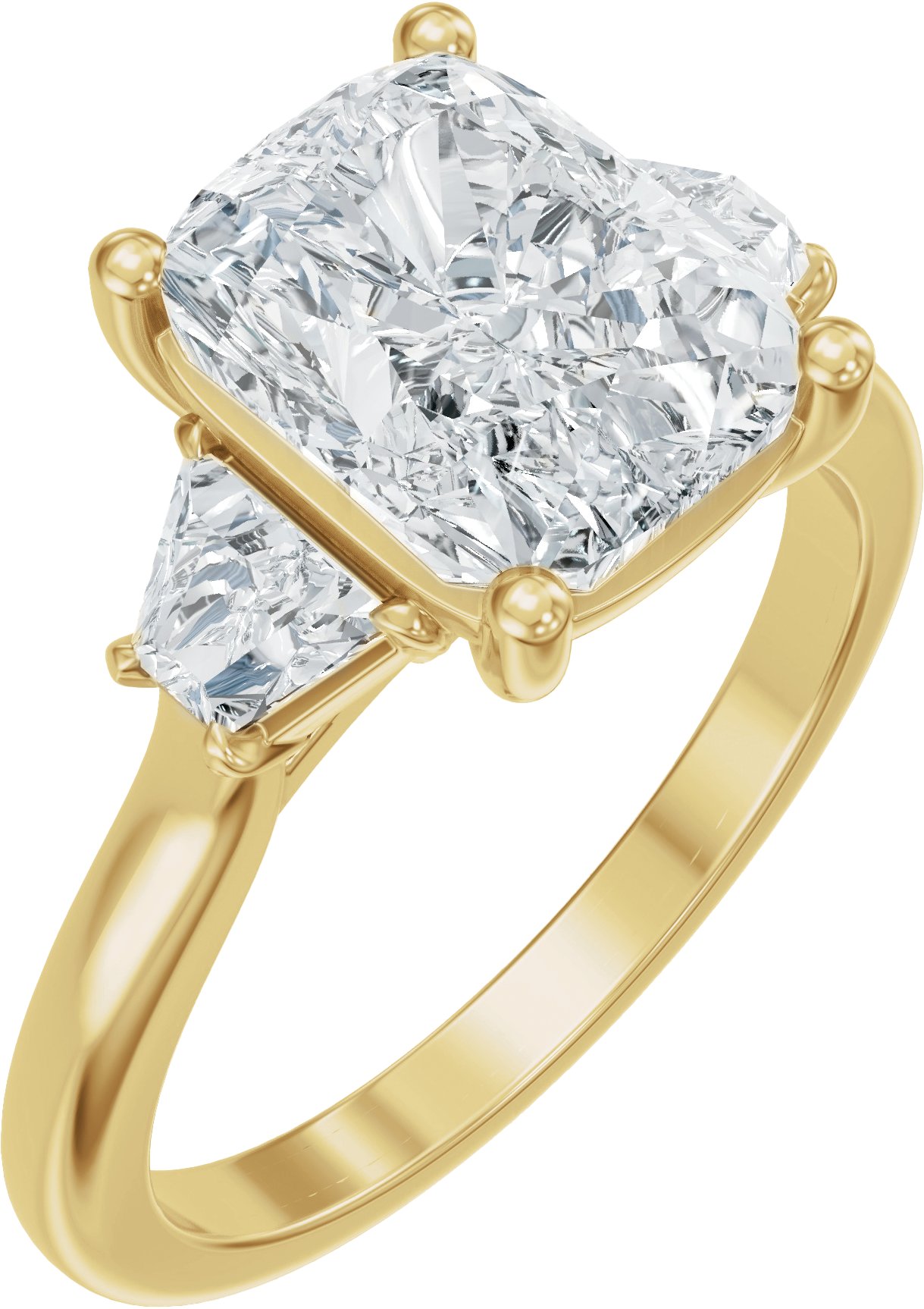 Three-Stone Engagement Ring or Band