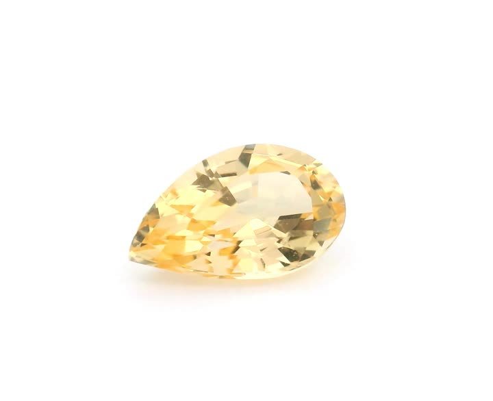 0.88 Carat Pear Cut Diamond