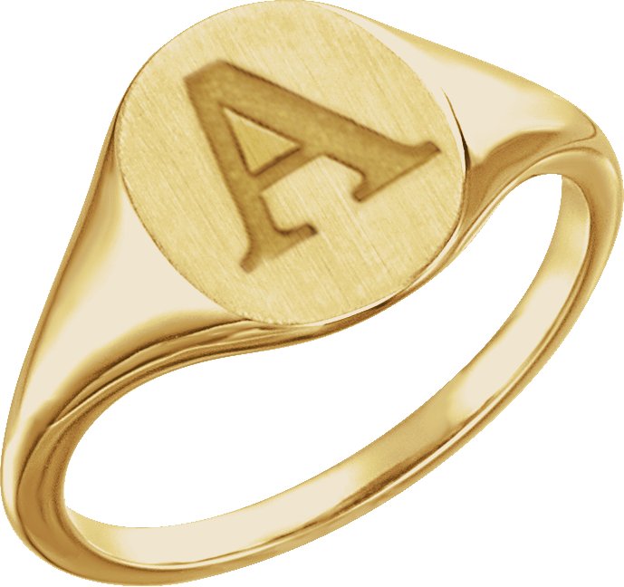 Oval Signet Ring