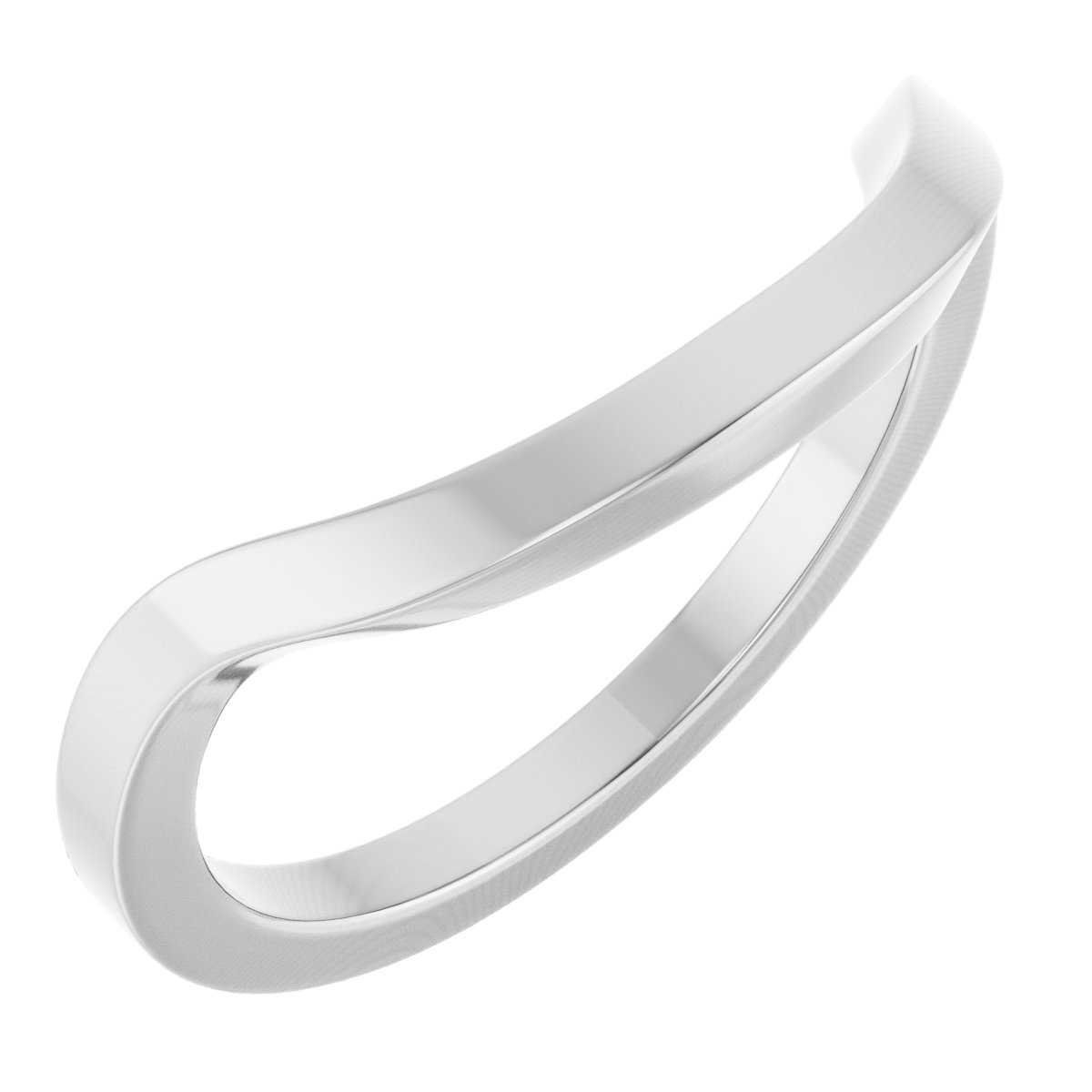 Half Bezel Solitaire Engagement Ring or Band