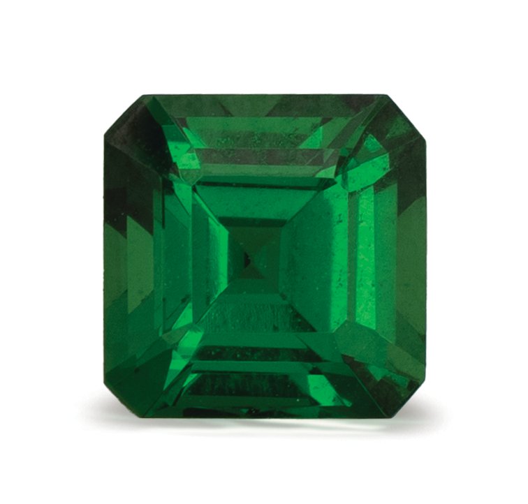 ASSCHER 1.40ct Natural Tsavorite Garnet 