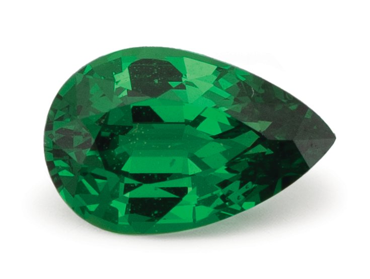 PEAR 0.90ct Natural Tsavorite Garnet 