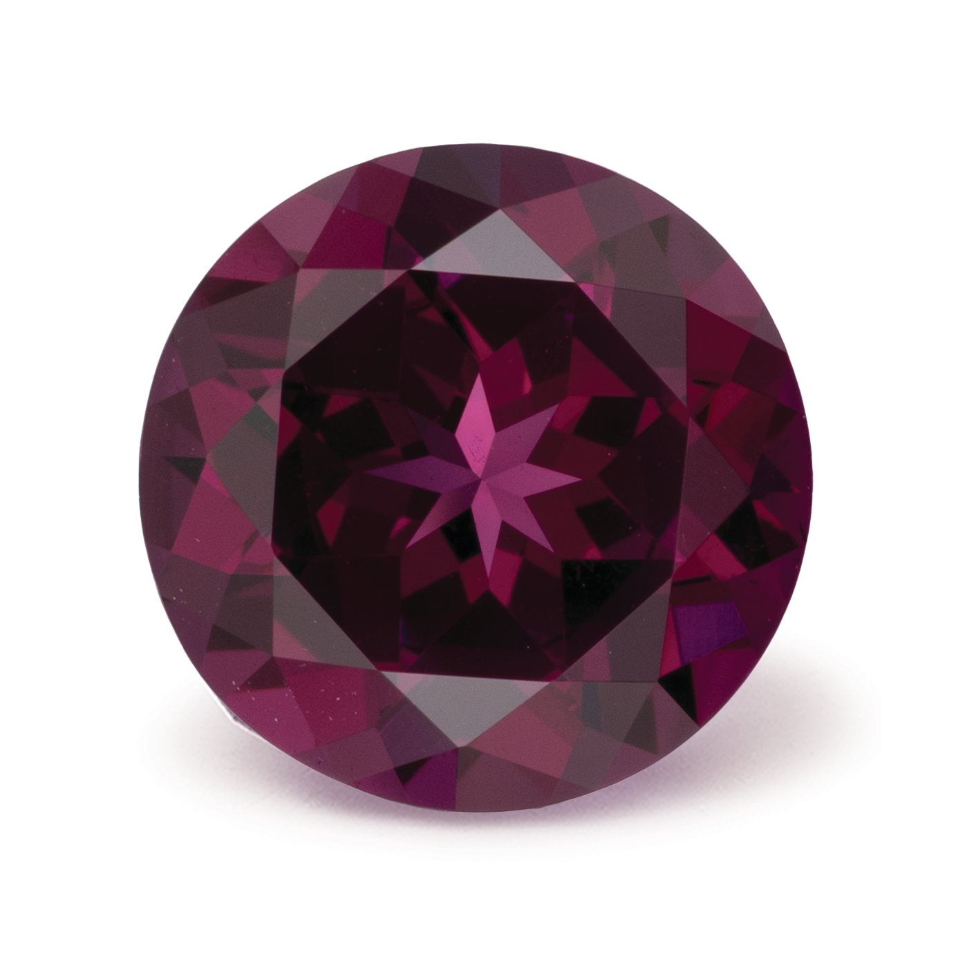 ROUND 3.17ct Natural Garnet