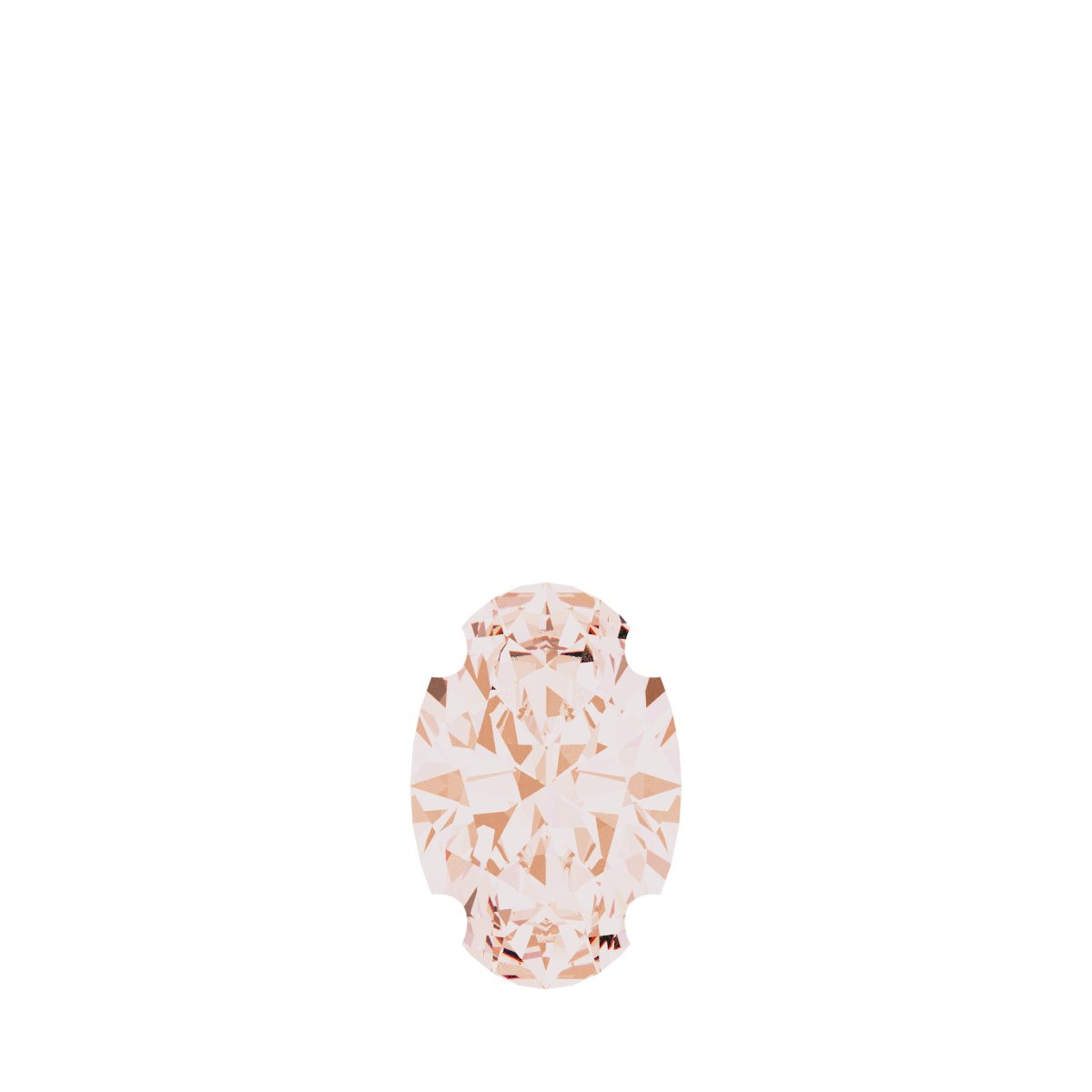 French-Set Halo-Style Pendant