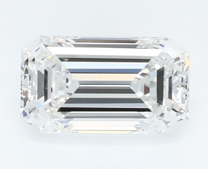 0.51 Carat Emerald Cut Lab Diamond