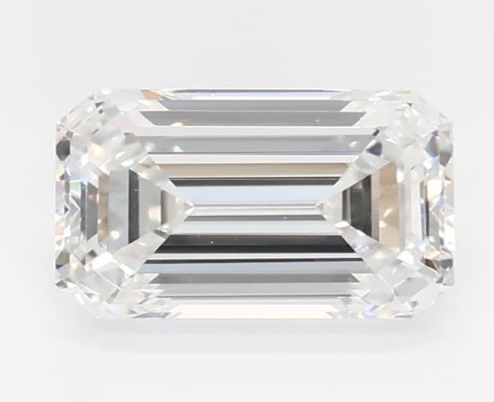 0.52 Carat Emerald Cut Lab Diamond