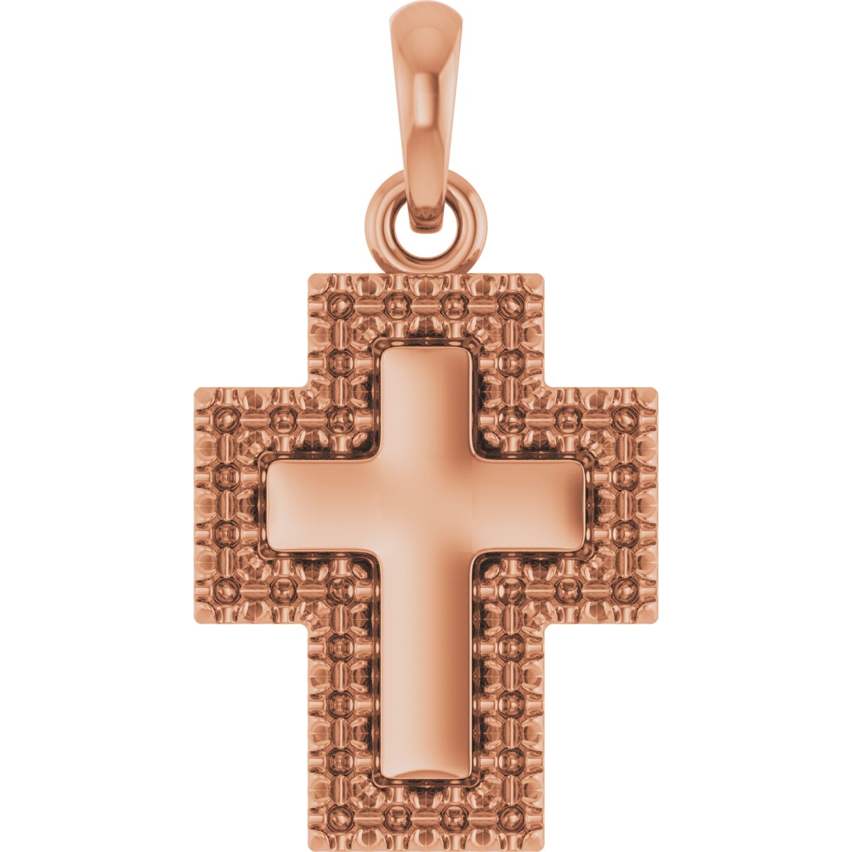 Accented Cross Pendant