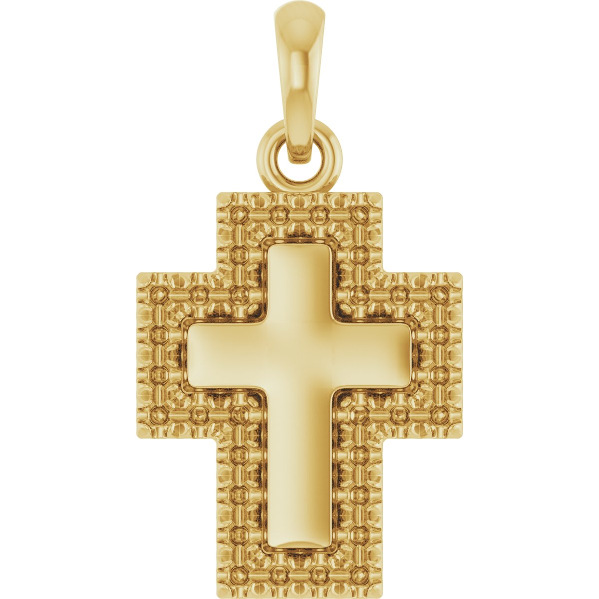 Accented Cross Pendant