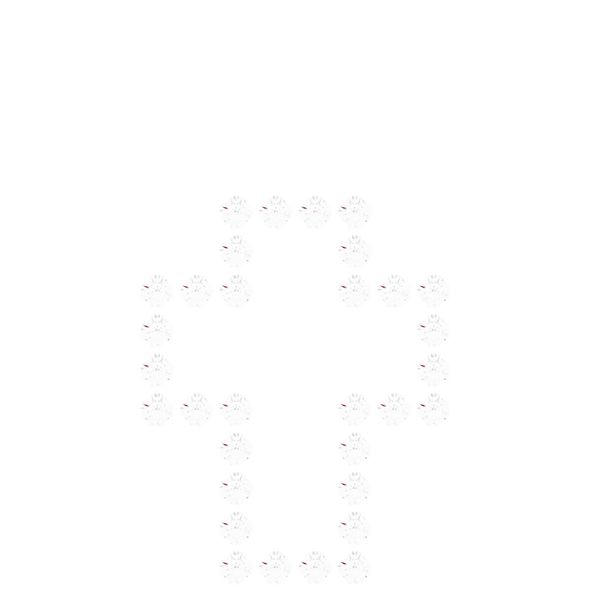 Accented Cross Pendant
