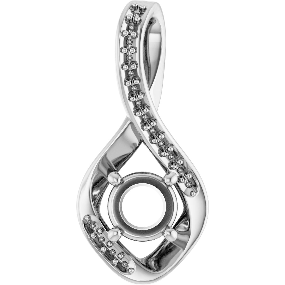 Infinity-Inspired Pendant