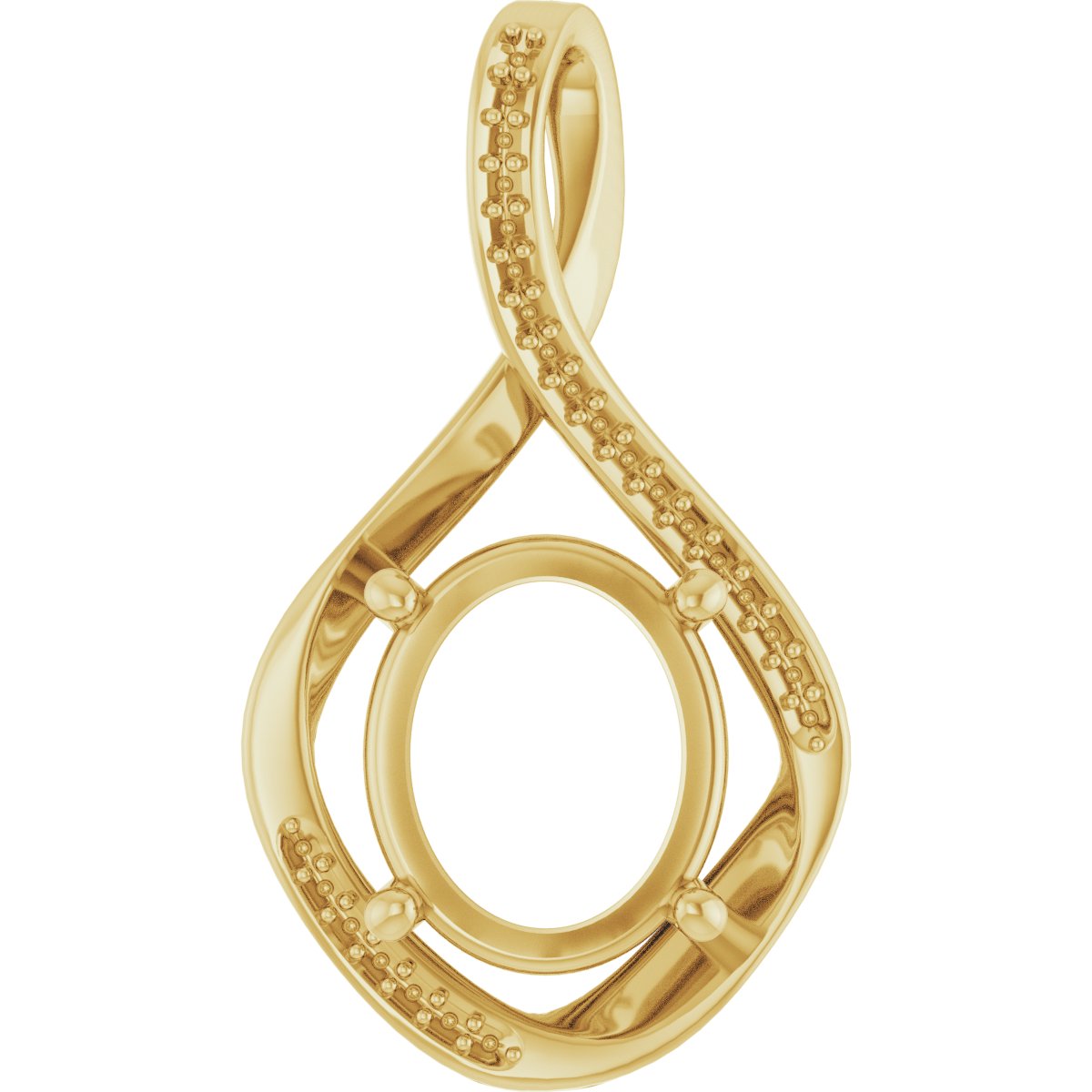 Infinity-Inspired Pendant