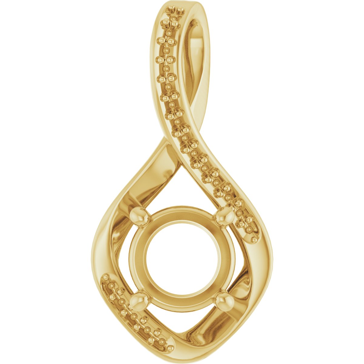 Infinity-Inspired Pendant