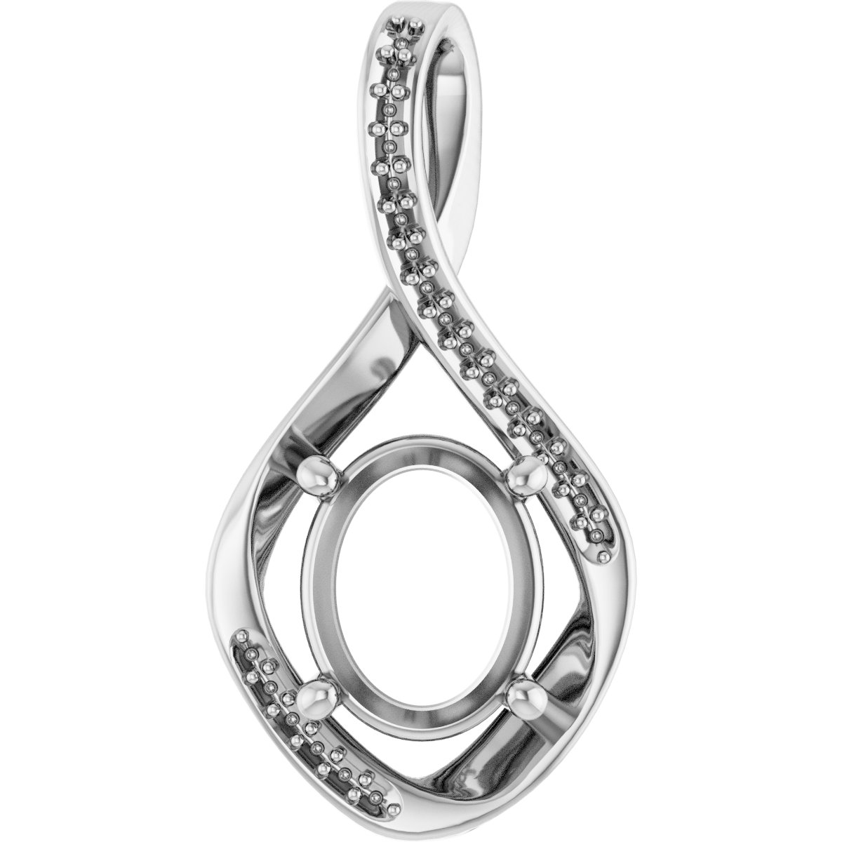 Infinity-Inspired Pendant