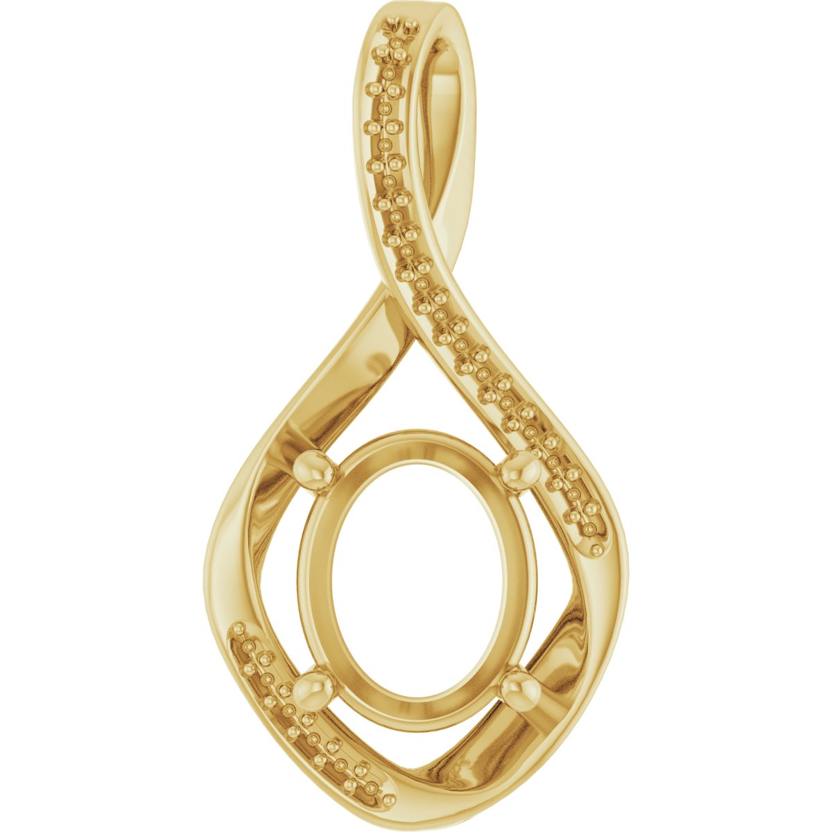 Infinity-Inspired Pendant