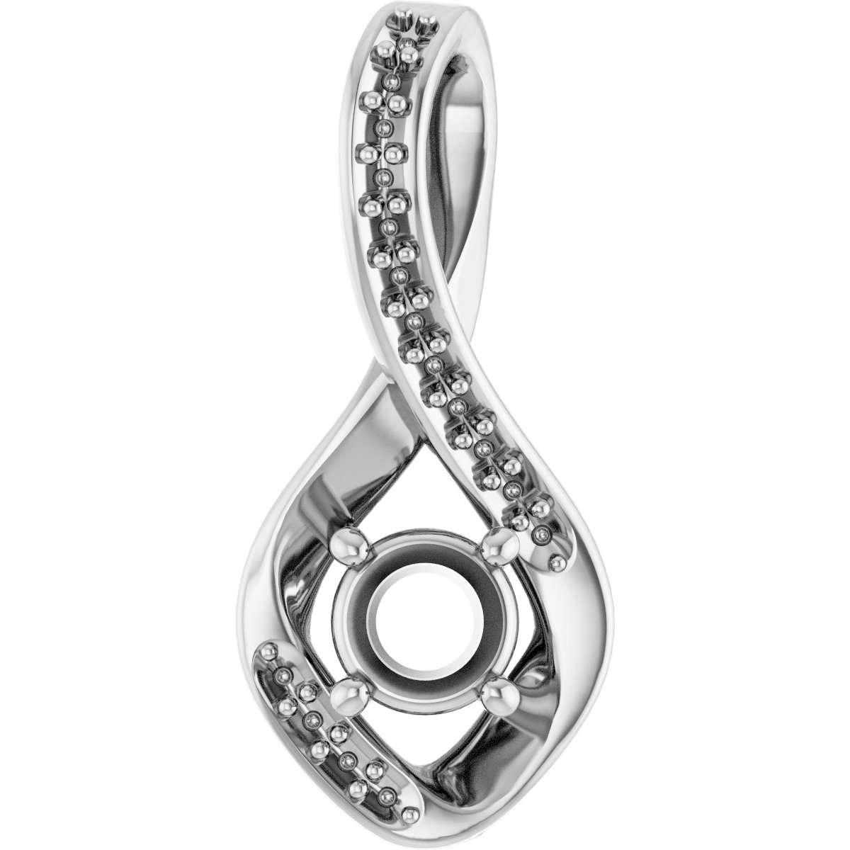 Infinity-Inspired Pendant