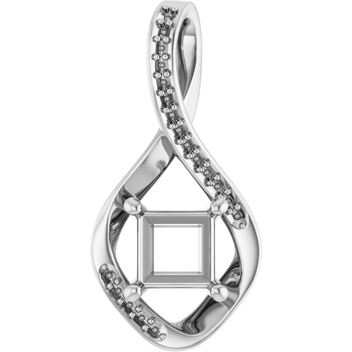 Infinity-Inspired Pendant