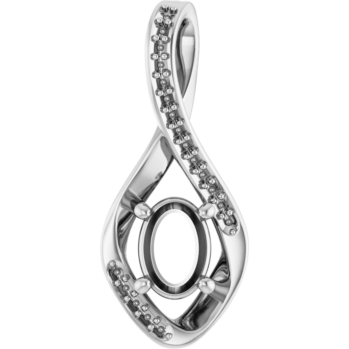Infinity-Inspired Pendant