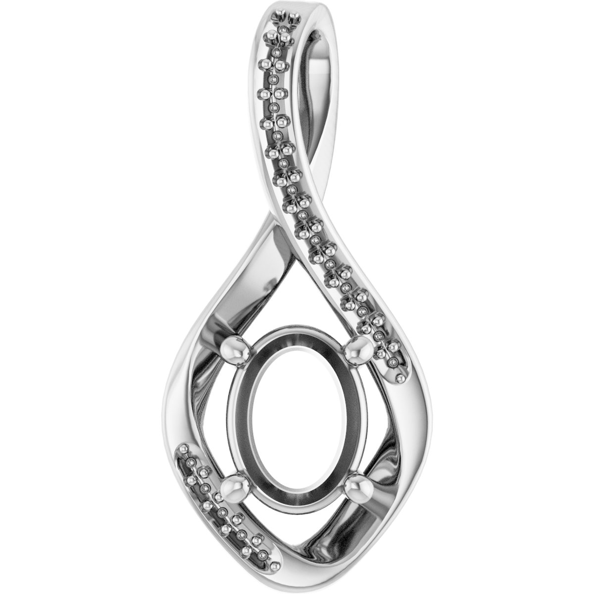 Infinity-Inspired Pendant
