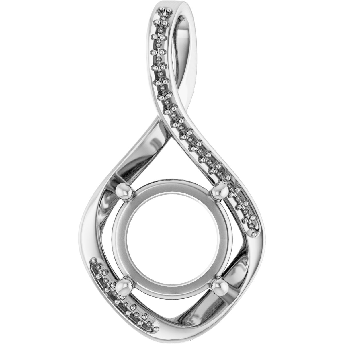 Infinity-Inspired Pendant