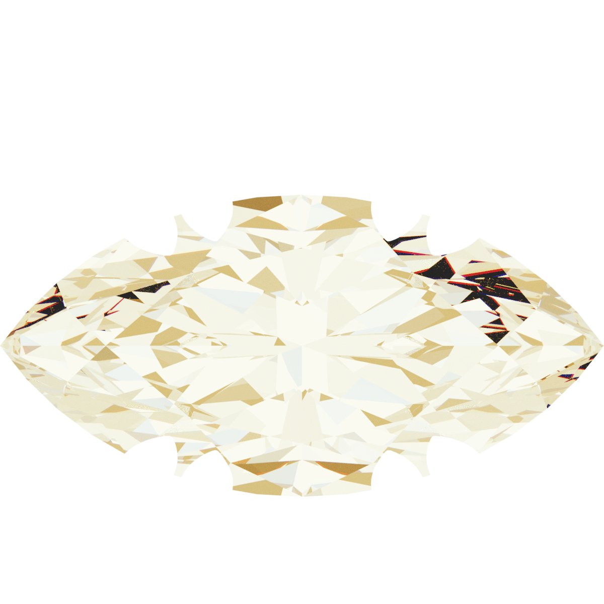 Double-Claw Solitaire Necklace Center