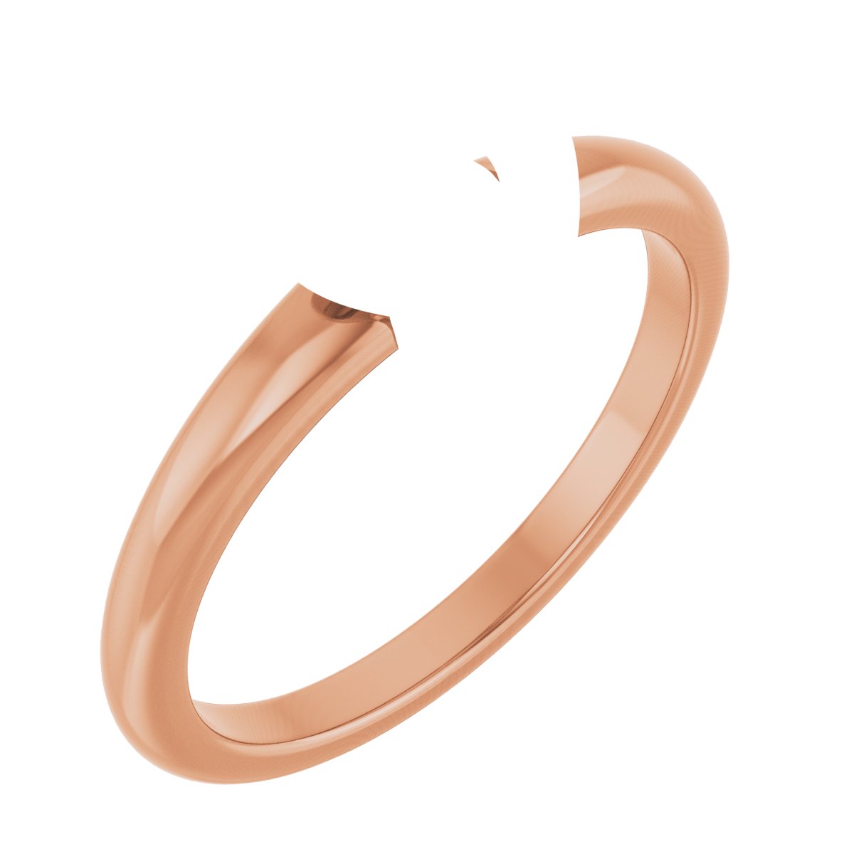 Claw-Prong Solitaire Bezel-Style Engagement Ring