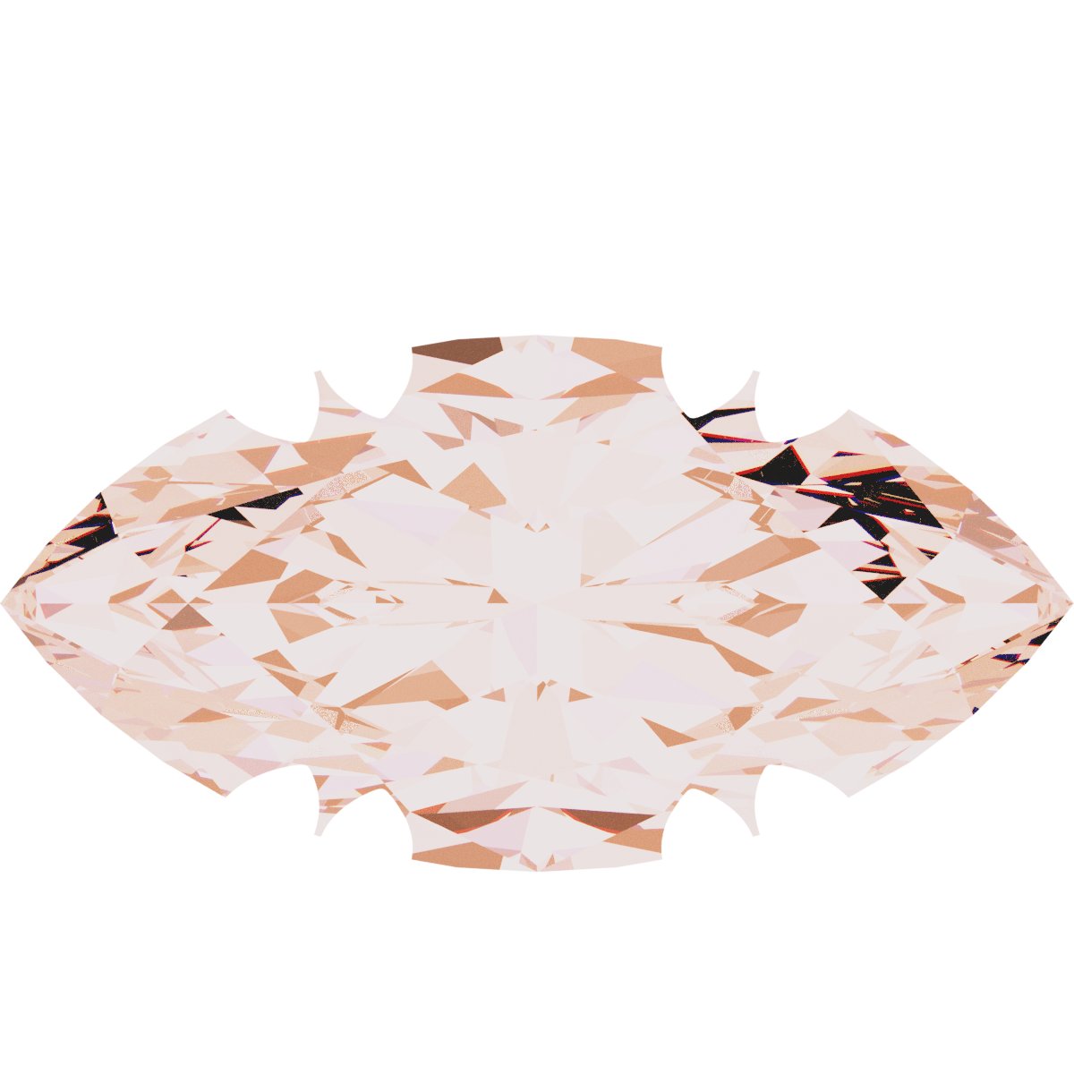 Double-Claw Solitaire Necklace Center