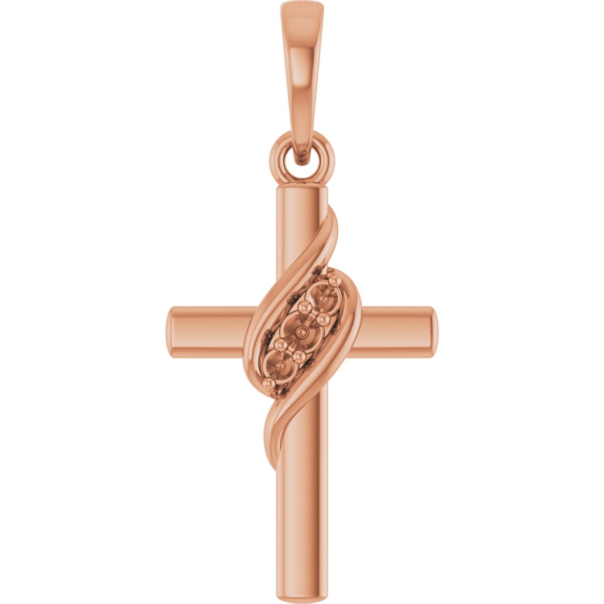 Accented Cross Pendant